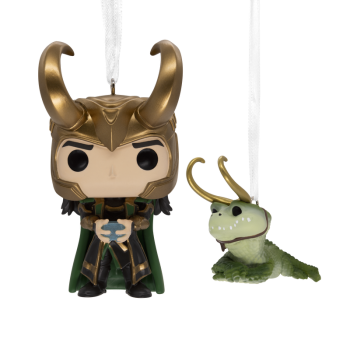 Loki & Alligator Loki Ornament