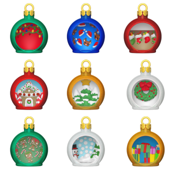 Bitty Pop! Ornaments 9-Pack