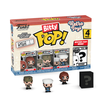 Bitty Pop! Retro Toys G.I. Joe 4-Pack Series 3