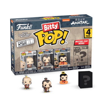 Bitty Pop! Avatar The Last Airbender 4-Pack Series 3