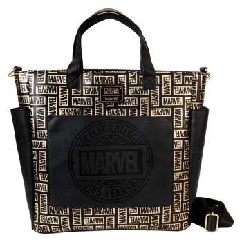 Marvel 85th Anniversary All-Over Print Logo Convertible Backpack & Tote Crossbody Bag