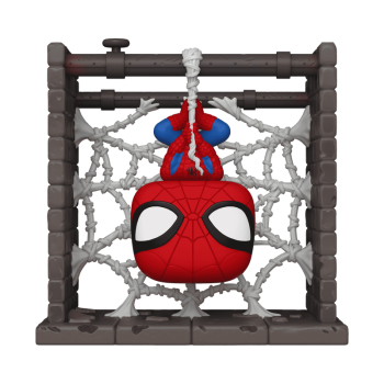 Pop! Deluxe Spider-Man (Hanging from Web)