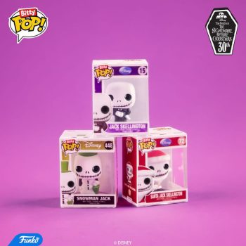 Bitty Pop! The Nightmare Before Christmas 4-Pack Series 4
