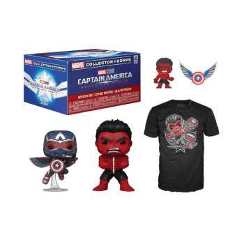 Captain America Brave New World Collector Corp Box