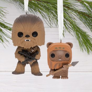 Chewbacca & Wicket Ornament
