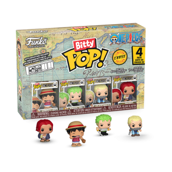 Bitty Pop! One Piece 4-Pack Series 1