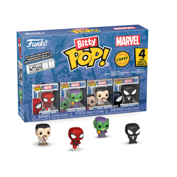 Bitty Pop! Spider-Man 4-Pack Series 1