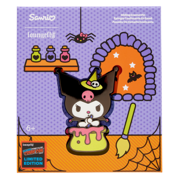 NYCC Limited Edition Sanrio Kuromi 3 Collector Box Sliding Pin
