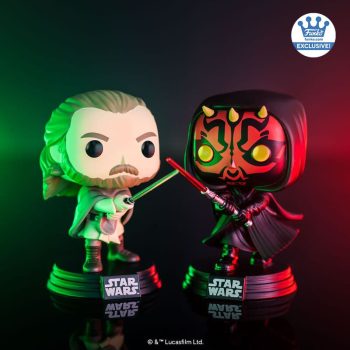 Pop! Qui-Gon Jinn vs. Darth Maul 2-Pack