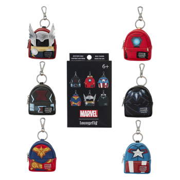 Marvel Avengers Cosplay Mystery Mini Backpack Keychain Charm