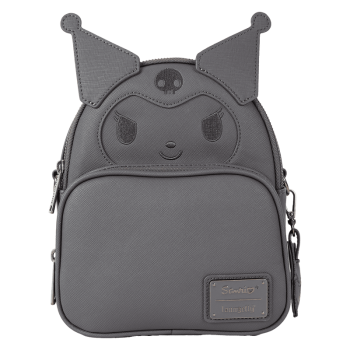 Sanrio Kuromi Monochrome Cosplay Convertible Mini Backpack & Crossbody Bag