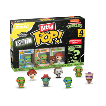 Bitty Pop! Teenage Mutant Ninja Turtles 4-Pack Series 1