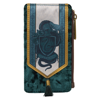 Exclusive Harry Potter Slytherin Banner Velvet Card Holder