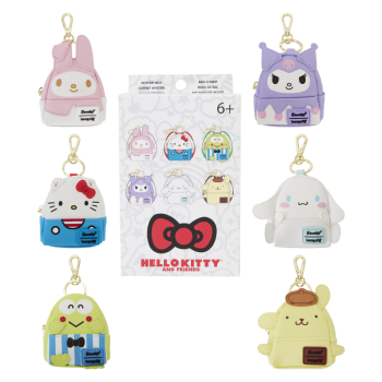 Sanrio Hello Kitty & Friends Cosplay Mystery Mini Backpack Keychain Charm