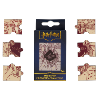 Harry Potter Exclusive The Marauder's Map Puzzle Mystery Box Pin