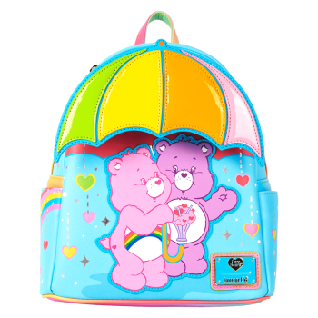 Care Bears Cheer Bear & Share Bear Rainbow Umbrella Mini Backpack