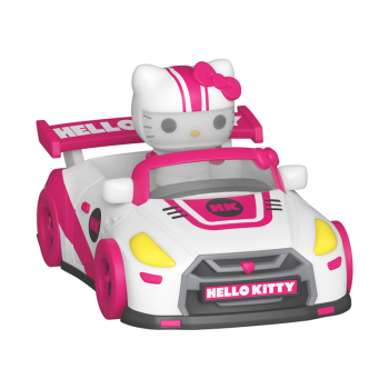 Bitty Pop! Rides Hello Kitty in Racecar
