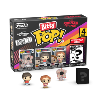 Bitty Pop! Stranger Things 4-Pack Series 1
