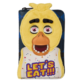 Five Nights at Freddy's Chica Plush Cosplay Zip Around Wallet