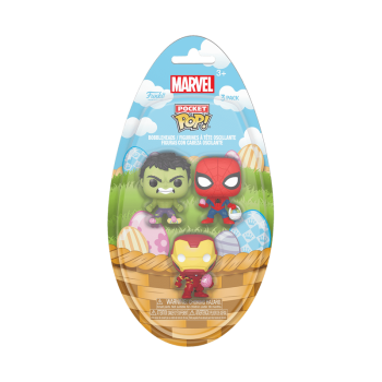 Pocket Pop! Easter Hulk, Spider-Man, Iron Man 3-Pack