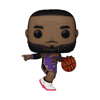 Pop! LeBron James Pointing (Purple Jersey)