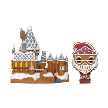 Pop! Town Gingerbread Albus Dumbledore and Hogwarts