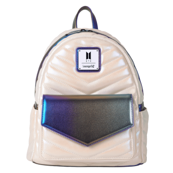Funko Pop! By Loungefly BTS Iridescent Quilted Mini Backpack