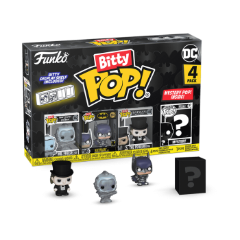 Bitty Pop! Batman 85th Anniversary 4-Pack Series 3