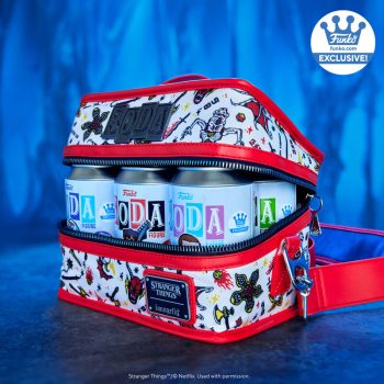 Vinyl SODA Stranger Things 6-Pack with Cooler