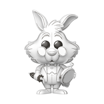 Pop! White Rabbit (Sketched Deco)