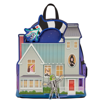 Beetlejuice Deetz House Glow Mini Backpack