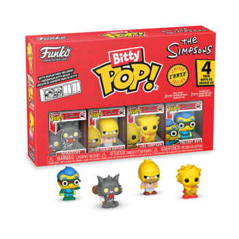 Bitty Pop! The Simpsons 4-Pack Series 4