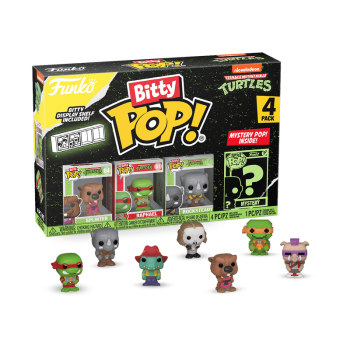 Bitty Pop! Teenage Mutant Ninja Turtles 4-Pack Series 3
